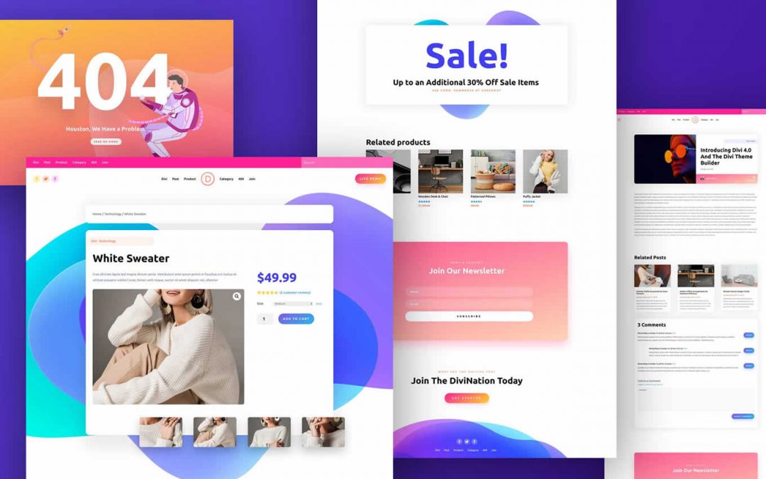 Diseñamos páginas web con Wordpress + Divi