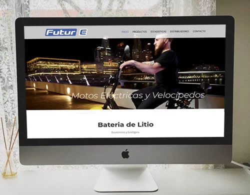 Sitio web Futur-e Vehículos Eléctricos
