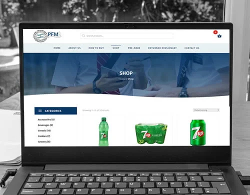 Sitio web PFM