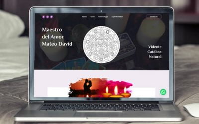 Sitio web Maestro del Amor Mateo