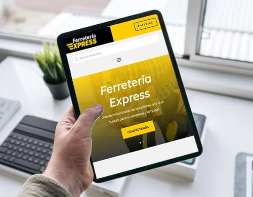 Sitio web Ferretería Express Rosario