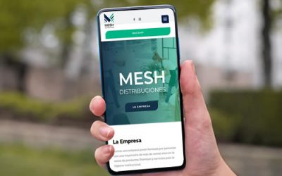 Sitio web Mesh Distribuciones