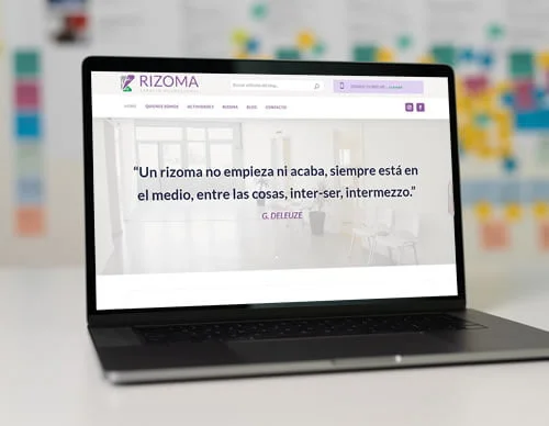 Sitio web Espacio Rizoma