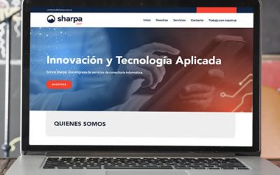 Sitio web Sharpa