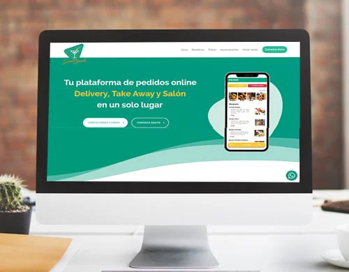 Landing Page Social Drink