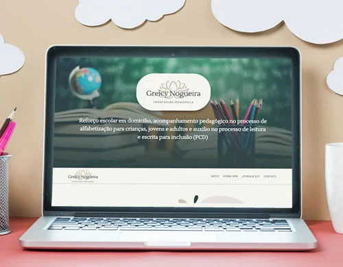 Sitio web Greicy Nogueira