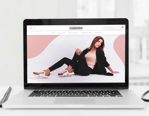 Sitio web Farrokh Shoes