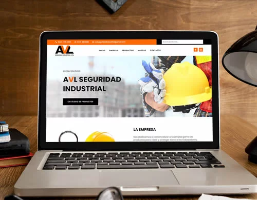 Sitio web AVL Seguridad Industrial