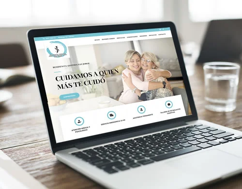 Sitio web Residencia San Jorge