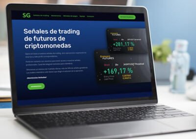 Landing page Señales Ganadoras