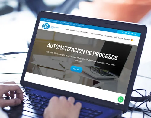 Sitio web Consultores en IT