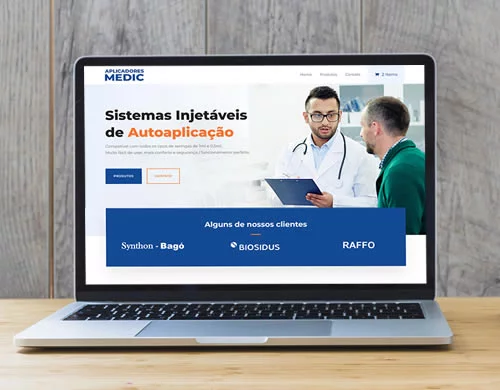 Sitio web Aplicadores Medic