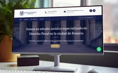 Sitio web Abogados MY