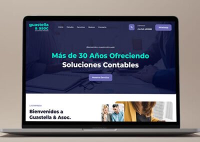 Sitio web Estudio Guastella & Asoc