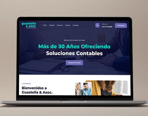 Sitio web Estudio Guastella & Asoc