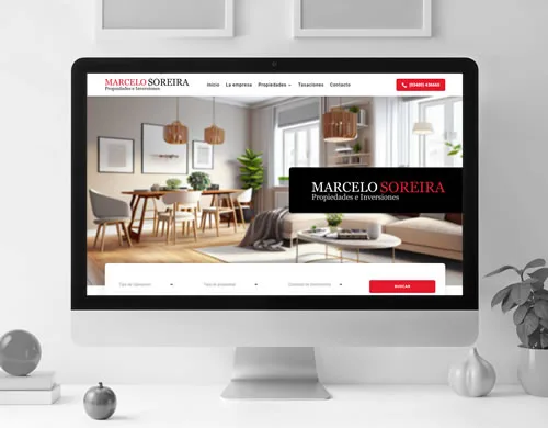 Sitio web Marcelo Soreira Propiedades