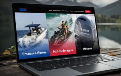 Sitio web Náutica Uno