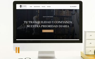 Sitio web Saley & Asociados