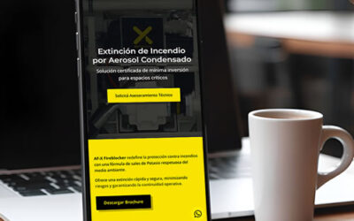 Sitio web AF-X Fireblocker
