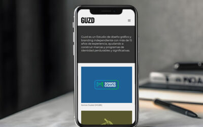 Sitio web Guzd Estudio