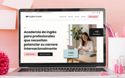 Sitio web MP English Studio