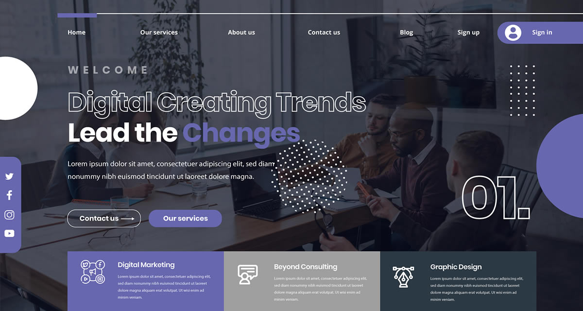¿Qué incluye una página web profesional?