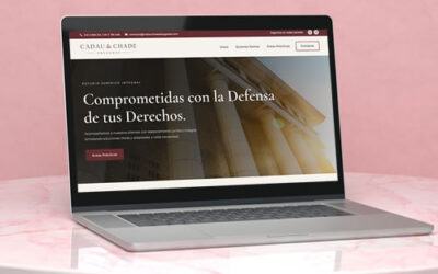 Sitio web Cadau & Chade Abogadas