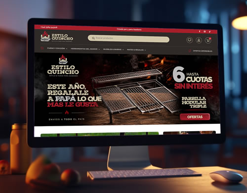 Tienda Online Estilo Quincho