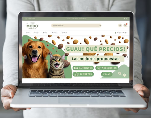 Tienda online Modo Mascotas