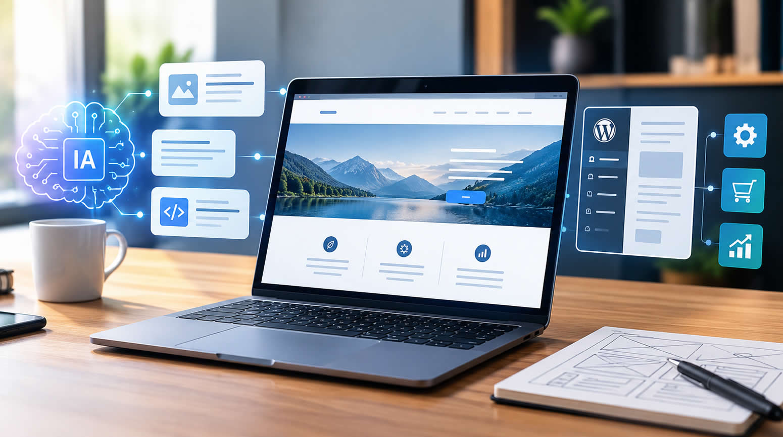 Inteligencia artificial aplicada al diseño y desarrollo de páginas web