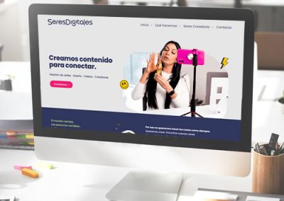 Sitio web Seres Digitales